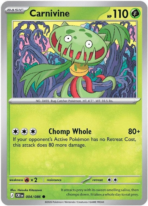 Carnivine (4) - ME04: Chaos Rising