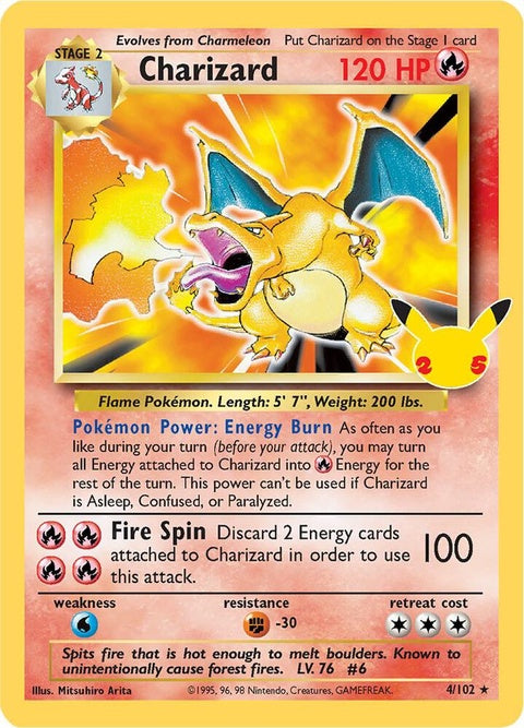 Charizard (4) - Celebrations: Classic Collection