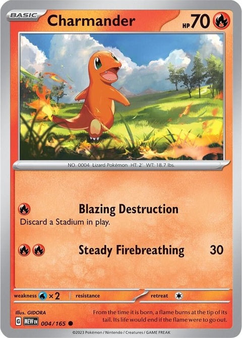 Charmander (4) - 151