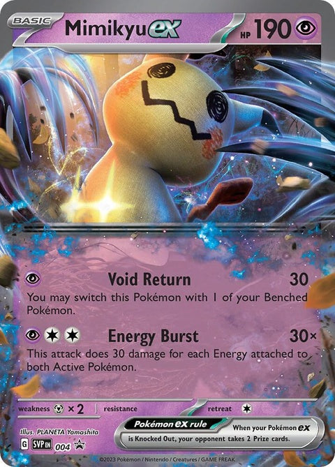 Mimikyu Ex (4) - Scarlet & Violet Black Star Promos