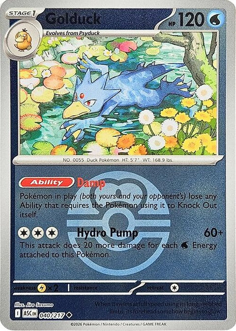 Golduck (40) - ME: Ascended Heroes