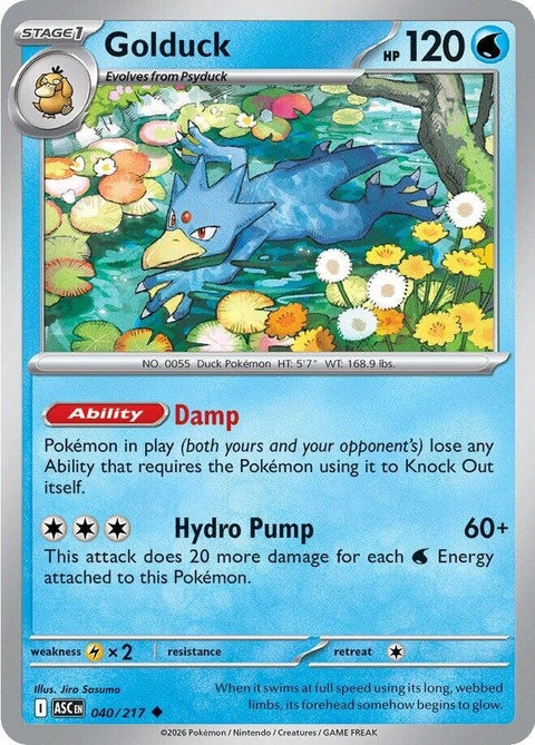 Golduck (40) - ME: Ascended Heroes