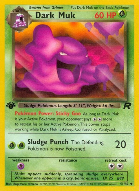 Dark Muk (41) - Team Rocket