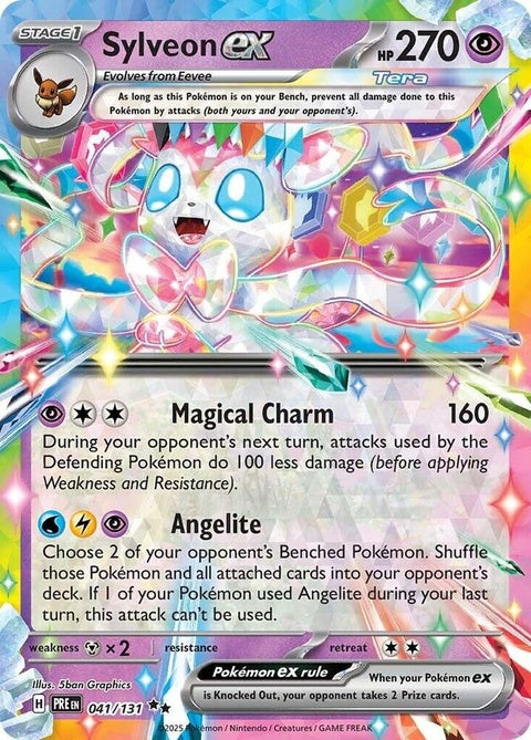 Sylveon Ex (41) - Prismatic Evolutions