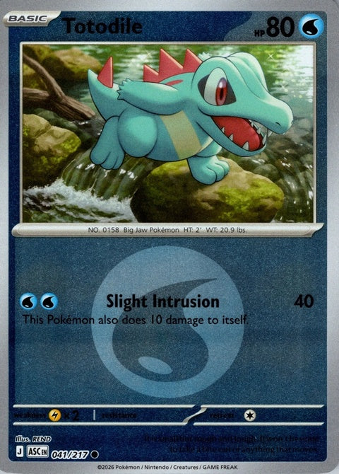 Totodile (41) - ME: Ascended Heroes