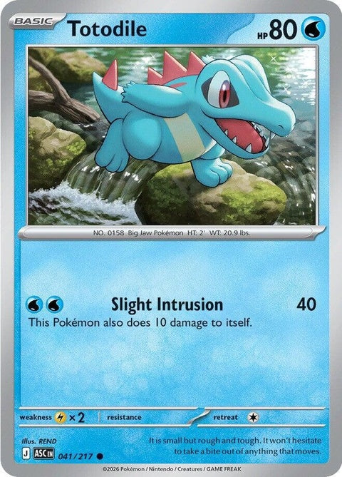 Totodile (41) - ME: Ascended Heroes