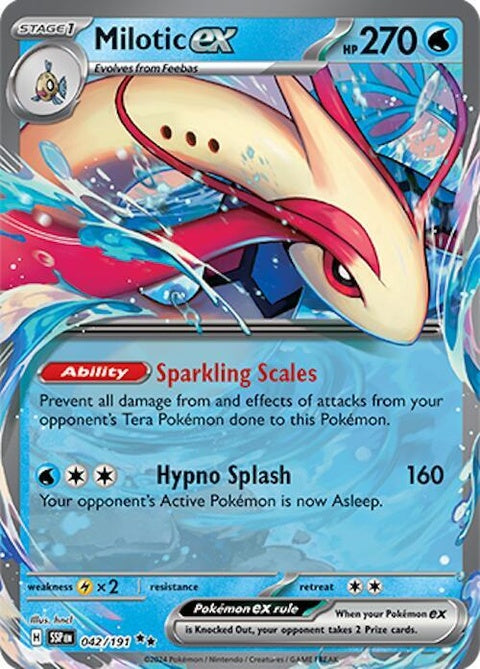 Milotic Ex (42) - Surging Sparks