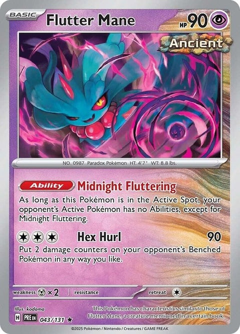 Flutter Mane (43) - Prismatic Evolutions