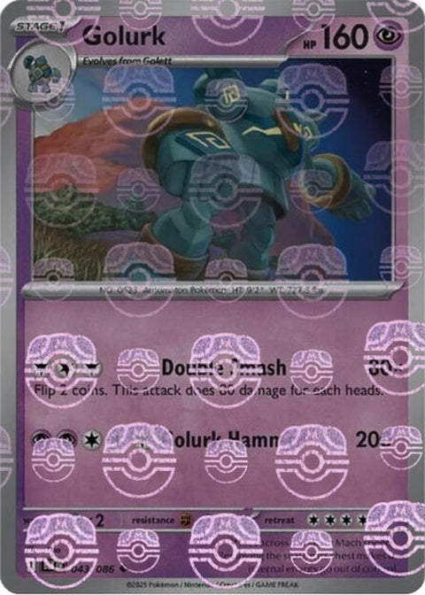 Golurk (43) - Black Bolt