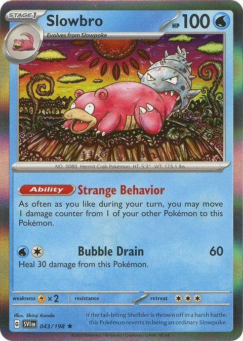 Slowbro (43) - Scarlet & Violet