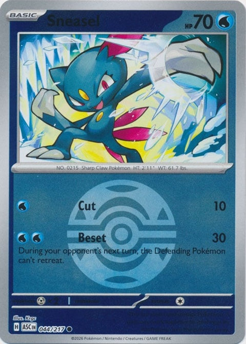 Sneasel (44) - ME: Ascended Heroes