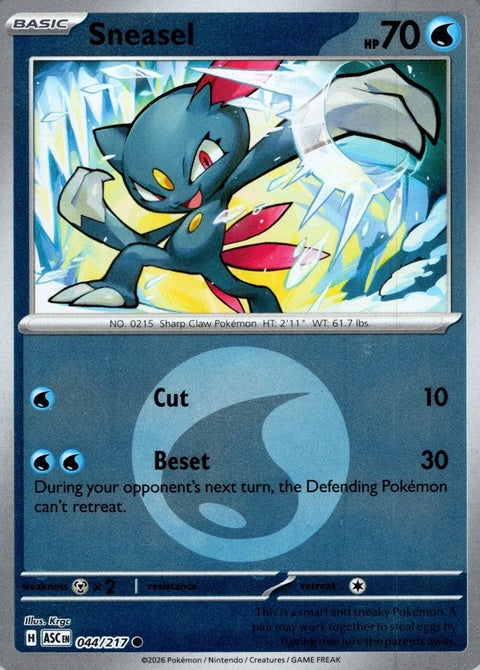 Sneasel (44) - ME: Ascended Heroes