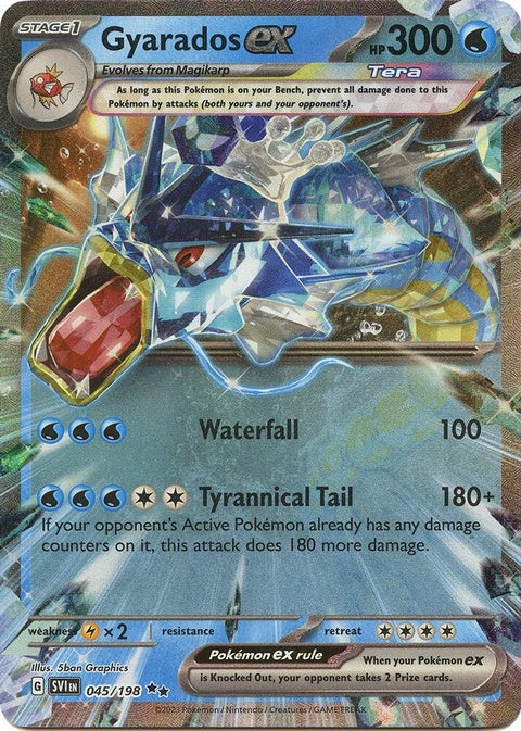 Gyarados Ex (45) - Scarlet & Violet