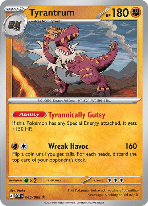 Tyrantrum (45) - ME03: Perfect Order