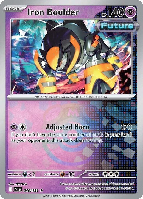 Iron Boulder (46) - Prismatic Evolutions