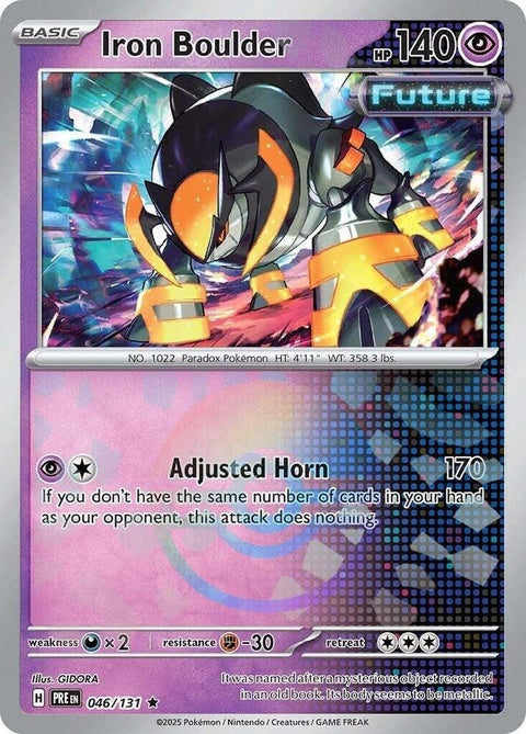 Iron Boulder (46) - Prismatic Evolutions