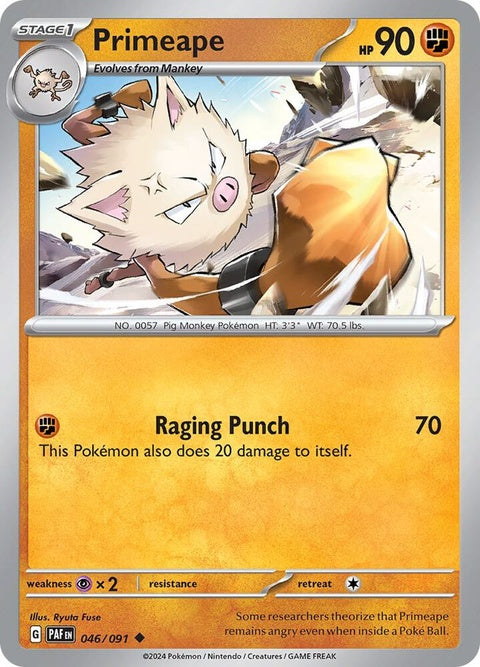 Primeape (46) - Paldean Fates