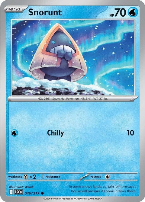 Snorunt (46) - ME: Ascended Heroes