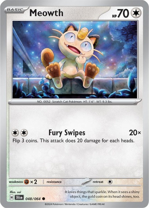 Meowth (48) - Shrouded Fable