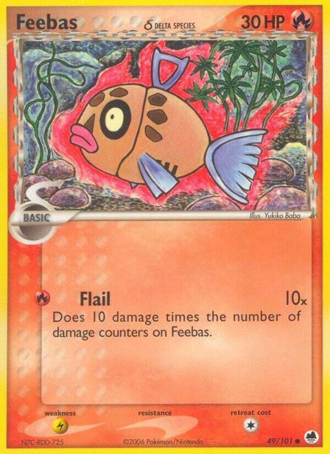Feebas (49) - Dragon Frontiers