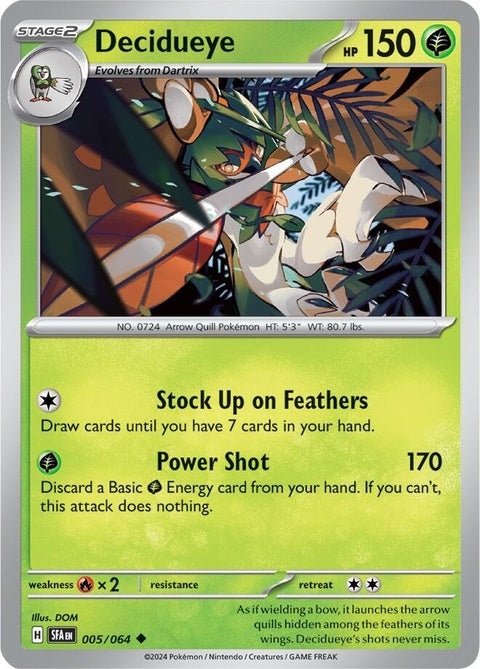 Decidueye (5) - Shrouded Fable