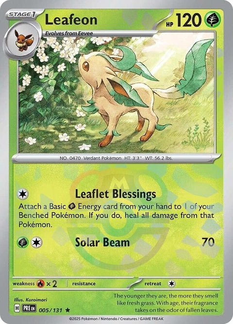 Leafeon (5) - Prismatic Evolutions