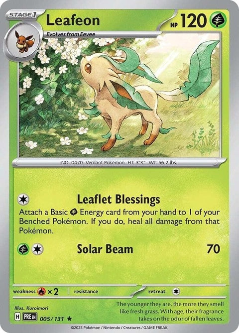 Leafeon (5) - Prismatic Evolutions
