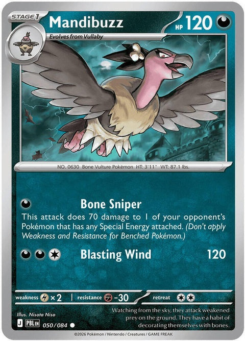 Mandibuzz (50) - ME05: Pitch Black