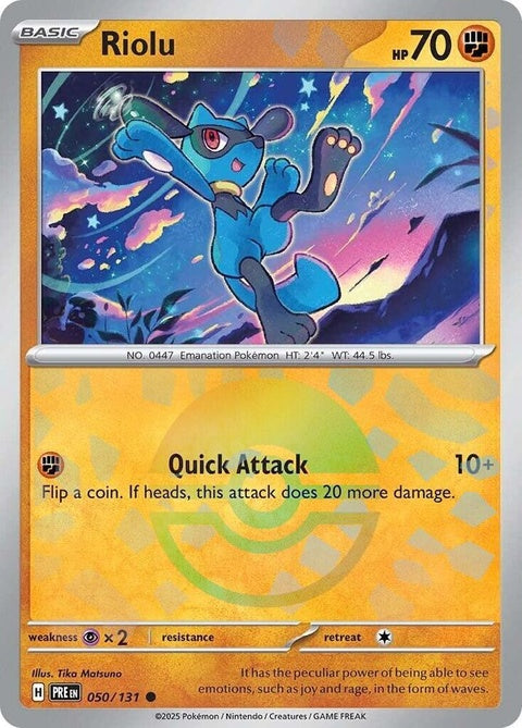 Riolu (50) - Prismatic Evolutions