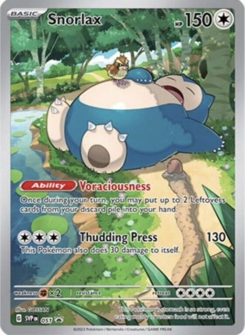 Snorlax (51) - Scarlet & Violet Black Star Promos