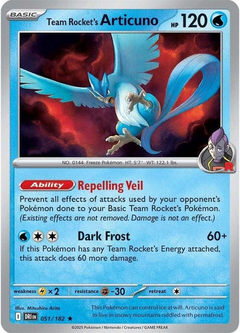 Team Rocket's Articuno (51) - Destined Rivals