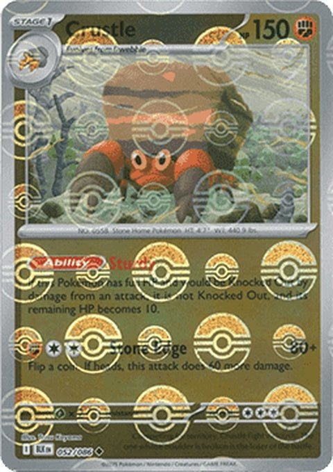 Crustle (52) - Black Bolt