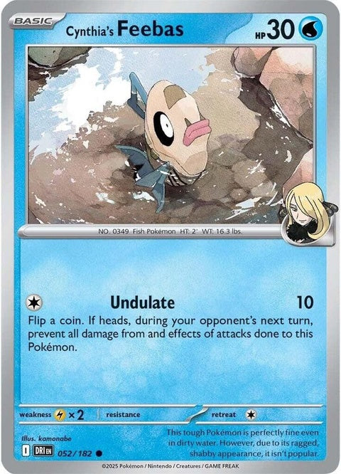 Cynthia's Feebas (52) - Destined Rivals