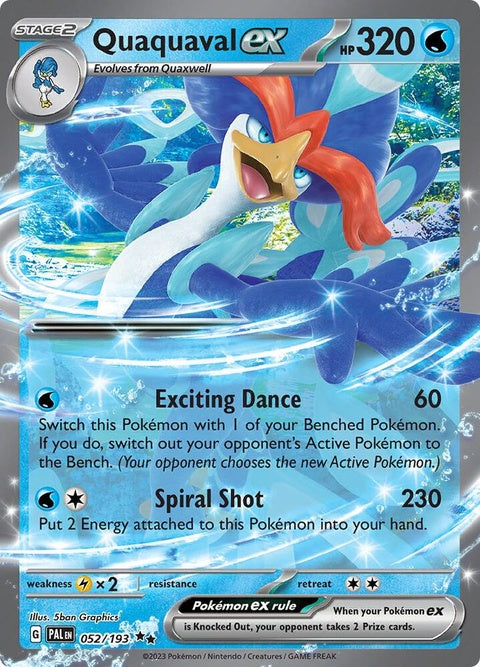 Quaquaval Ex (52) - Paldea Evolved