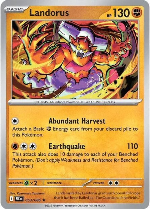 Landorus (53) - Black Bolt