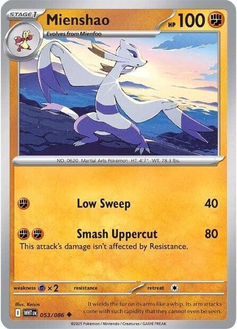 Mienshao (53) - White Flare