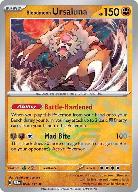 Bloodmoon Ursaluna (54) - Prismatic Evolutions
