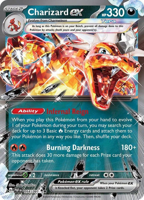 Charizard Ex (54) - Paldean Fates