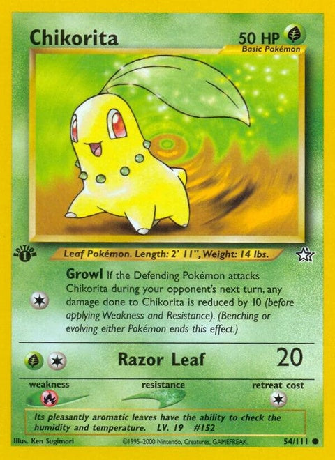 Chikorita (54) - Neo Genesis