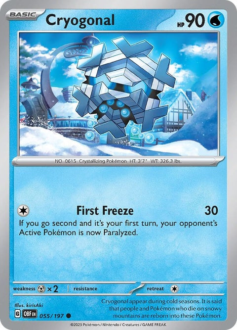 Cryogonal (55) - Obsidian Flames