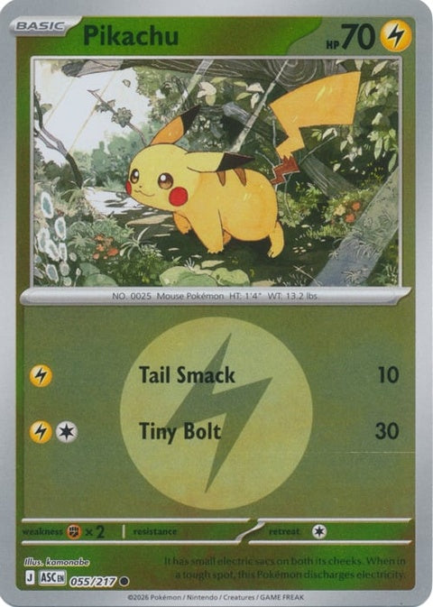 Pikachu (55) - ME: Ascended Heroes