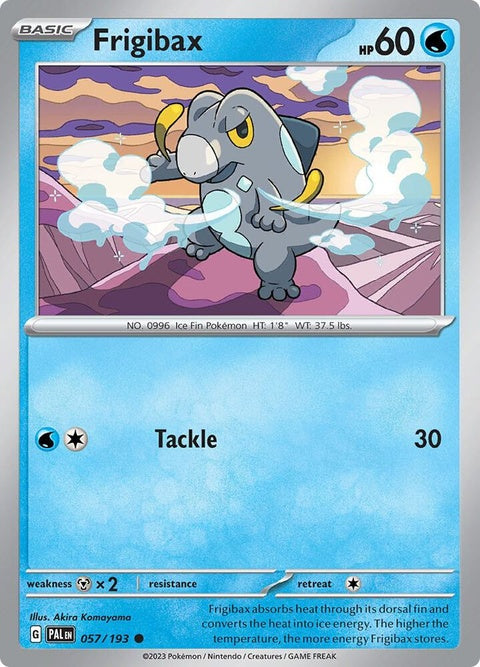 Frigibax (57) - Paldea Evolved