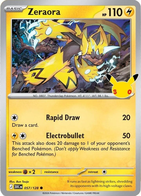 Zeraora (57) - ME: 30th Celebration