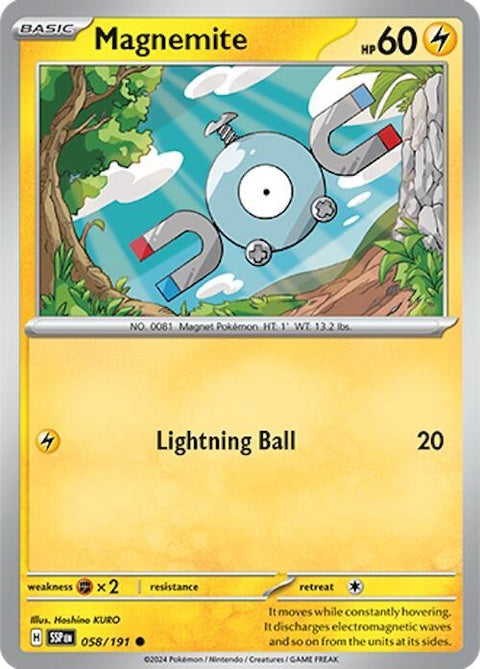 Magnemite (58) - Surging Sparks