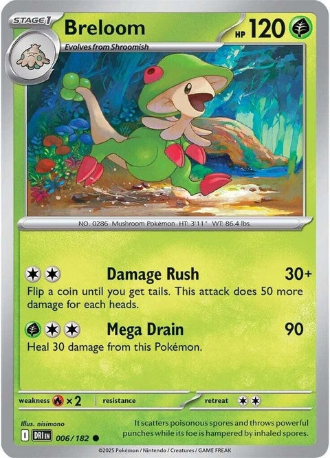 Breloom (6) - Destined Rivals