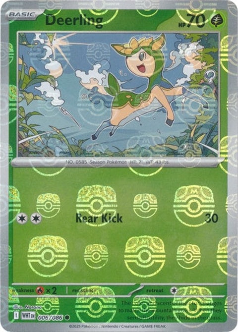 Deerling (6) - White Flare