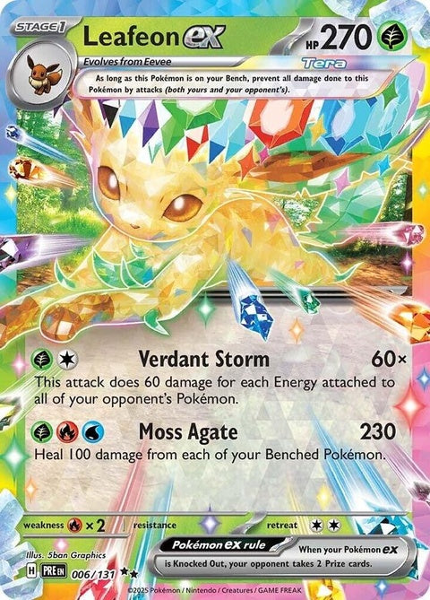 Leafeon Ex (6) - Prismatic Evolutions
