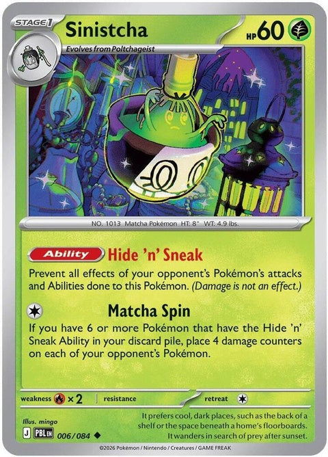Sinistcha (6) - ME05: Pitch Black