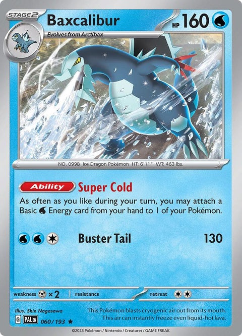 Baxcalibur (60) - Paldea Evolved