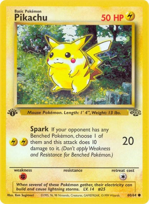 Pikachu (60) - Jungle